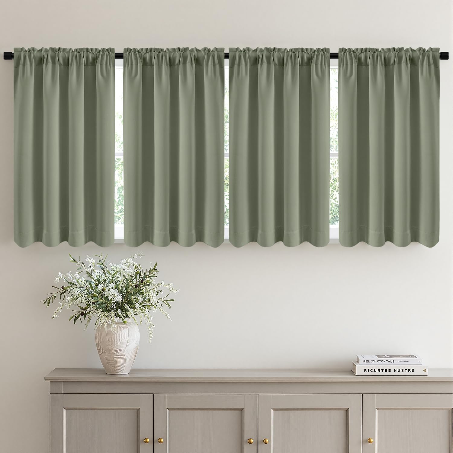 Sage Green Blackout Curtains