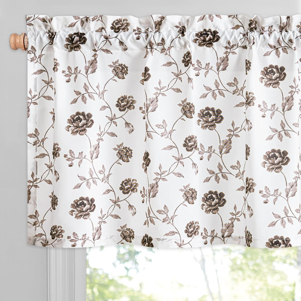 Vintage Rose Blackout Curtain Panels