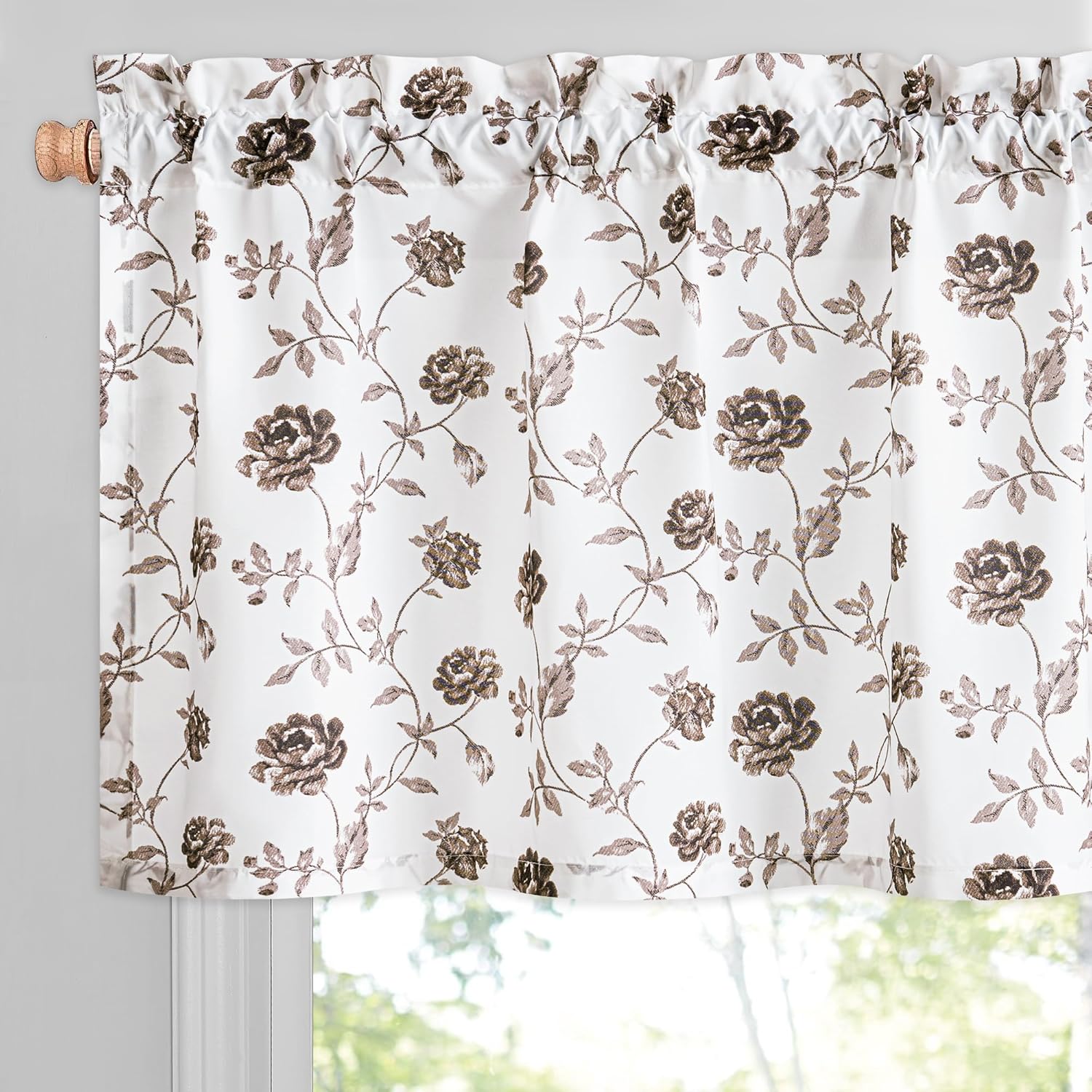 Vintage Rose Blackout Curtain Panels