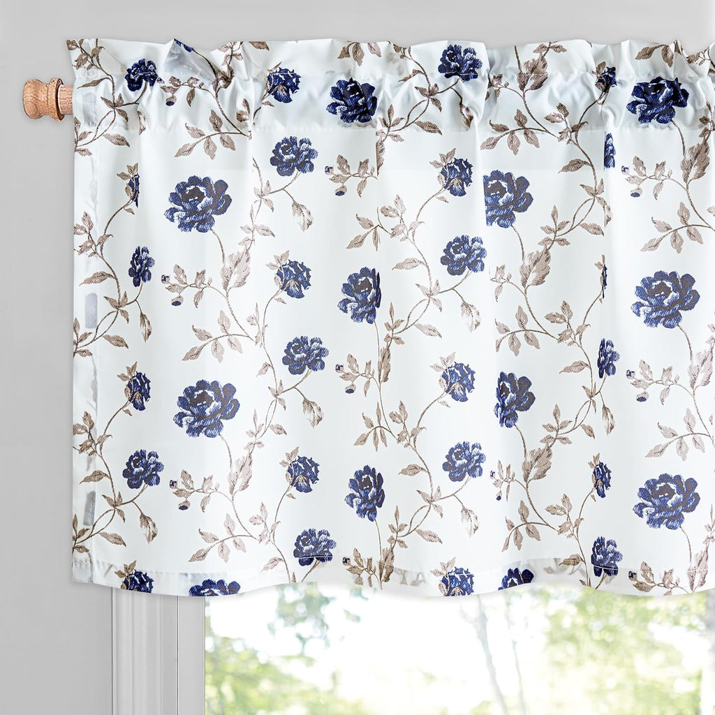 Vintage Rose Blackout Curtain Panels