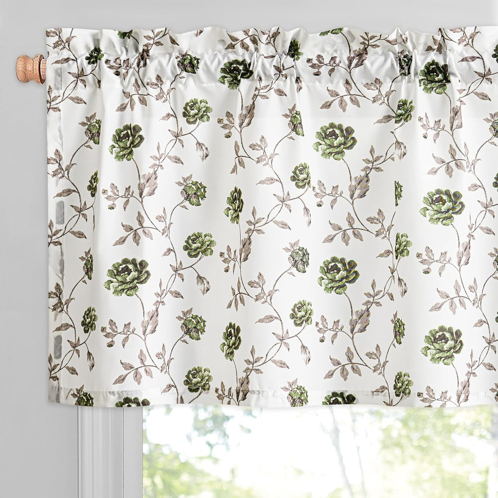 Vintage Rose Blackout Curtain Panels
