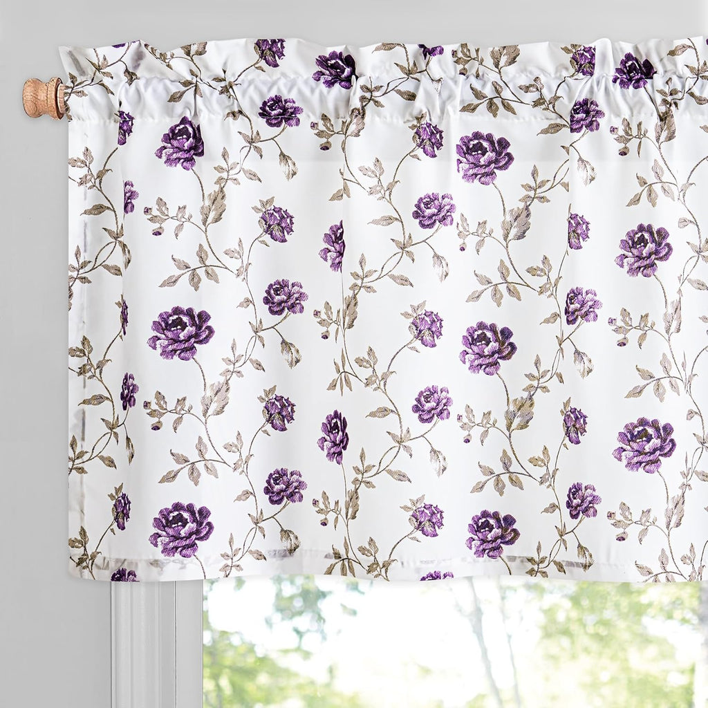 Vintage Rose Blackout Curtain Panels